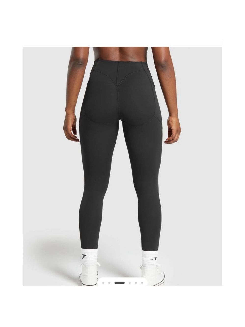 Women's Gymshark Black Pocket Leggings S